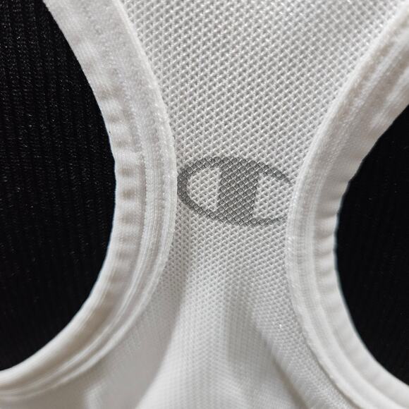 Champion Double Dry 1612 White Seamless Racerback Sports Bra Size 2XL - Picture 5 of 9